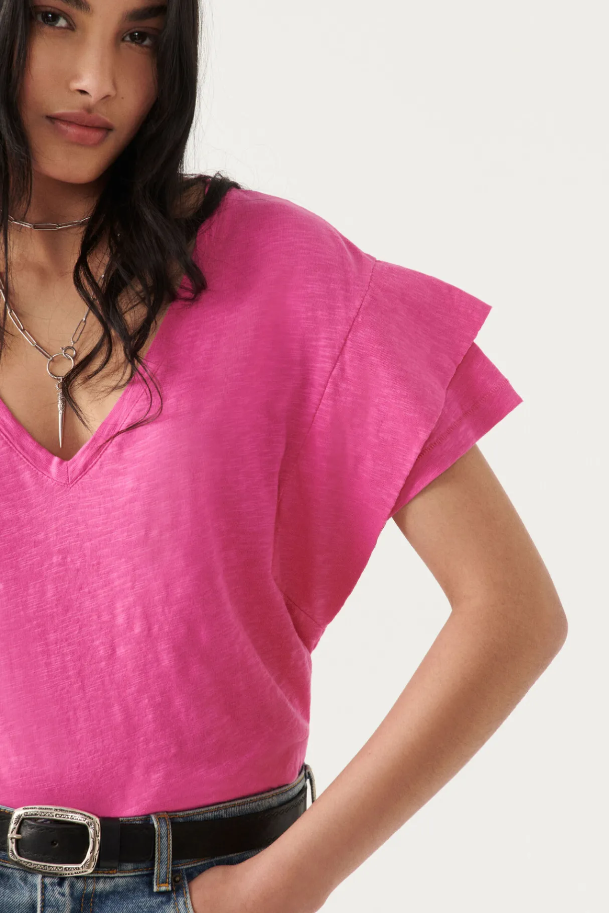 viny_2.webp ba&sh Viny.*Femme T-Shirts